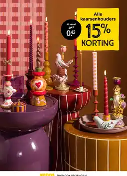 Xenos Alle kaarsenhouder aanbieding