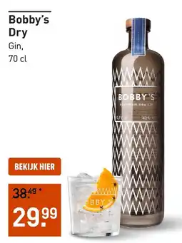 Gall & Gall Bobby's Dry Gin aanbieding