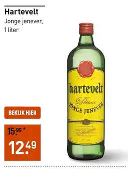 Gall & Gall Hartevelt Jonge jenever aanbieding