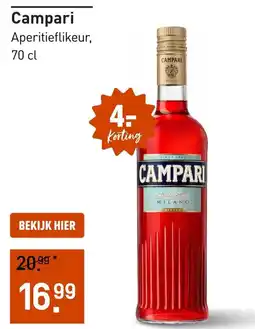 Gall & Gall Campari Aperitieflikeur aanbieding