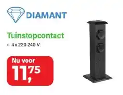Van Cranenbroek Diamant tuinstopcontact aanbieding