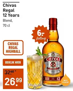 Gall & Gall Chivas Regal 12 Years aanbieding