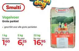 Van Cranenbroek Smulti Vogelvoer Grote parkiet aanbieding