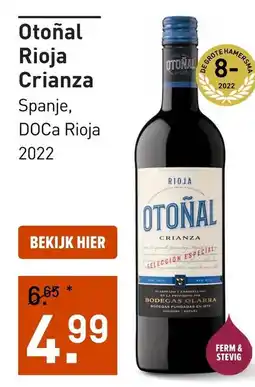 Gall & Gall Otoñal Rioja Crianza aanbieding