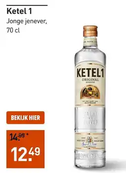 Gall & Gall Ketel 1 jonge jenever aanbieding