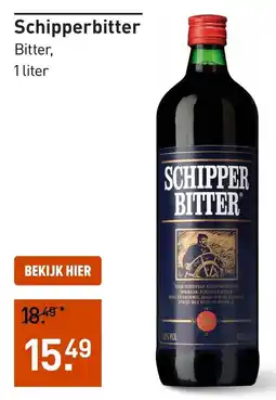 Gall & Gall Schipperbitter Bitter aanbieding