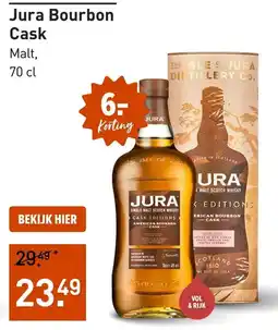 Gall & Gall Jura Bourbon Cask aanbieding