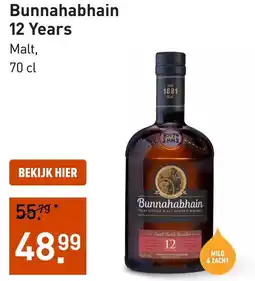 Gall & Gall Bunnahabhain 12 Years aanbieding