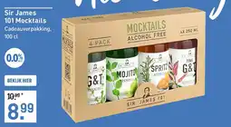 Gall & Gall Sir James 101 Mocktails aanbieding