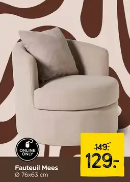 Xenos Fauteuil Mees aanbieding