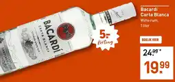 Gall & Gall Bacardí Carta Blanca aanbieding
