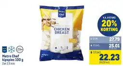 Makro Metro Chef kipspies aanbieding