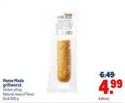 Makro Home Made grillworst aanbieding