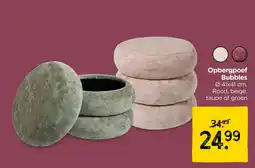 Xenos Opbergpoef Bubbles aanbieding