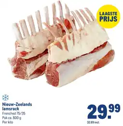Makro Nieuw-Zeelands lamsrack aanbieding