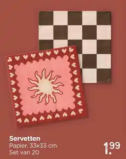 Xenos Servetten aanbieding