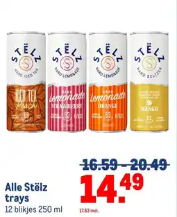 Makro Stëlz trays aanbieding