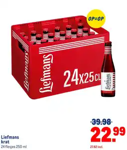 Makro Liefmans krat aanbieding