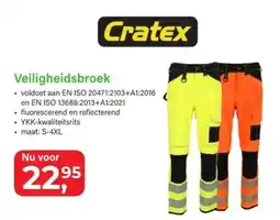 Van Cranenbroek Cratex Veiligheidsbroek aanbieding