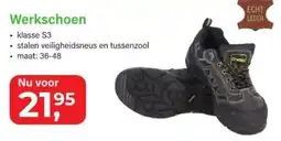 Van Cranenbroek Crater werkschoen aanbieding