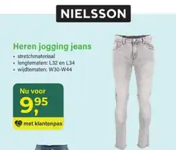 Van Cranenbroek Nielsson heren jogging jeans aanbieding
