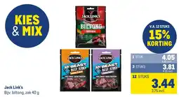 Makro Jack Link's biltong aanbieding