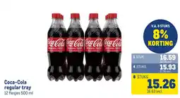 Makro Coca-Cola regular tray aanbieding