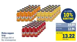 Makro rioba sappen tray aanbieding