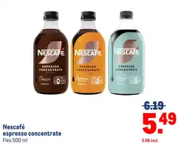 Makro Nescafé espresso concentrate aanbieding