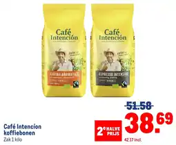 Makro Café Intención koffiebonen aanbieding