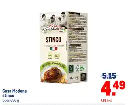 Makro Casa Modena stinco aanbieding