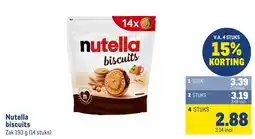 Makro nutella biscuits aanbieding