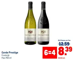 Makro Vacqueyras Cuvée Prestige aanbieding