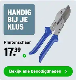 GAMMA Plintenschaar aanbieding