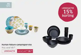 ANWB Human nature-campingservies aanbieding