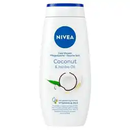 Trekpleister NIVEA Coconut & Jojoba Oil Douchecrème aanbieding