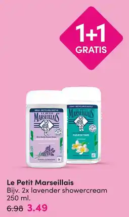 DA Le Petit Marseillais lavender showercream aanbieding