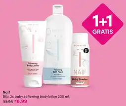DA Naïf baby softening bodylotion aanbieding