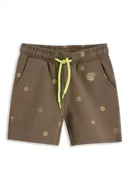 Wehkamp 4PRESIDENT Korte broek Danny Stone gray aanbieding
