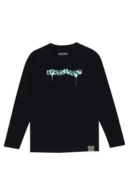 Wehkamp 4PRESIDENT Longsleeve Alan Black aanbieding