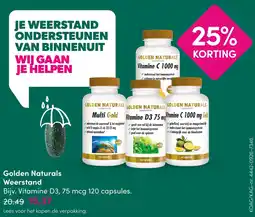 DA Golden Naturals Weerstand aanbieding