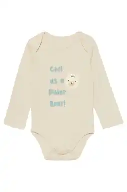 Wehkamp 4PRESIDENT Baby romper Zac White aanbieding