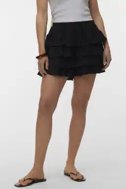 Wehkamp VERO MODA korte rok zwart aanbieding