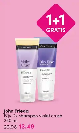 DA John Frieda shampoo violet crush aanbieding