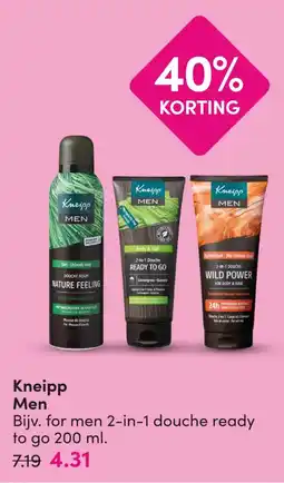 DA Kneipp Men aanbieding