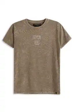 Wehkamp 4PRESIDENT T-Shirt Ryan Stone gray aanbieding