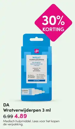 DA DA Wratverwijderpen aanbieding