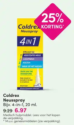 DA Coldrex Neusspray aanbieding