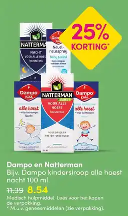 DA Dampo en Natterman aanbieding