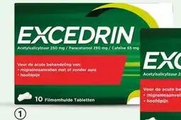 DA Excedrin 10 filmomhulde tabletten aanbieding